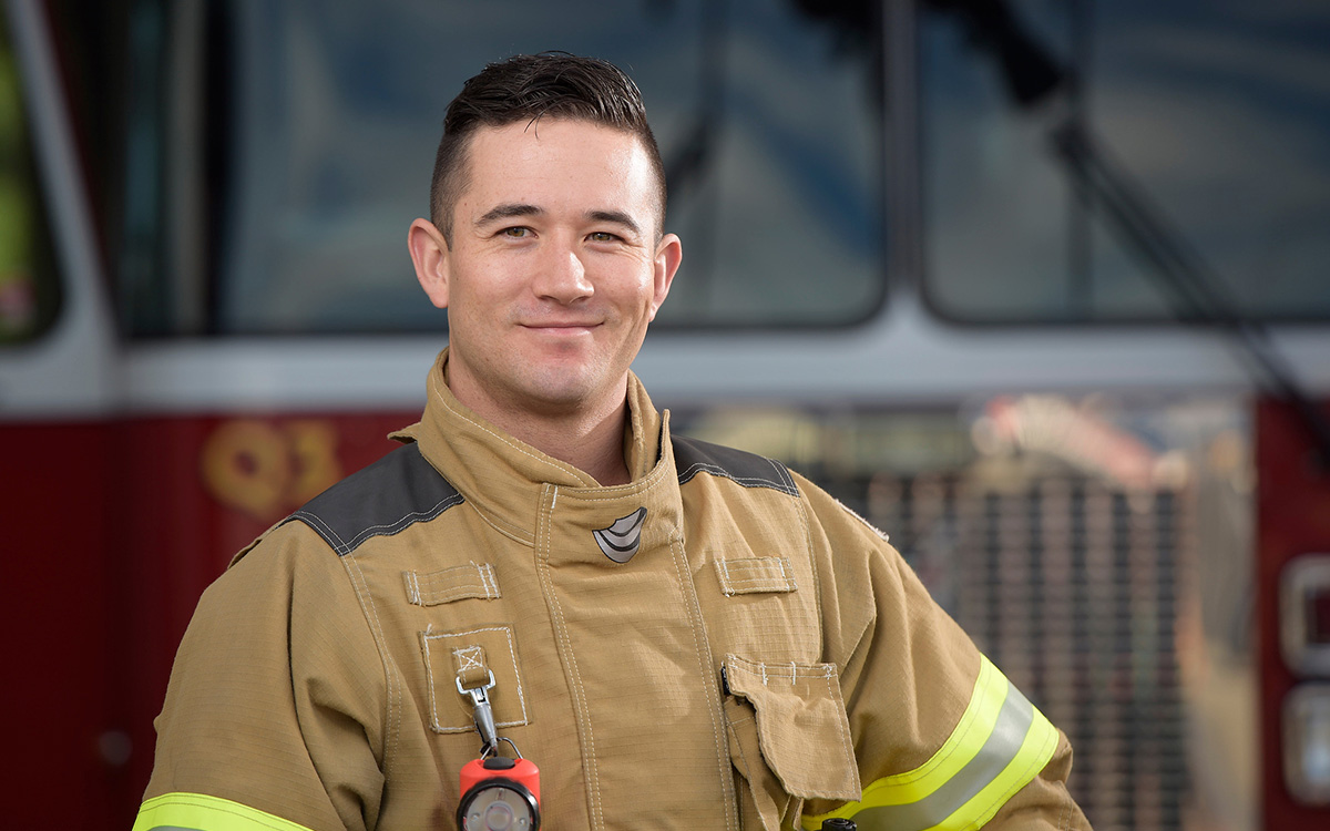 Steve Oishi arrived at the scene of a serious crash where the driver was pinned inside. Thanks to his JIBC firefighter training, he knew just what to do.
