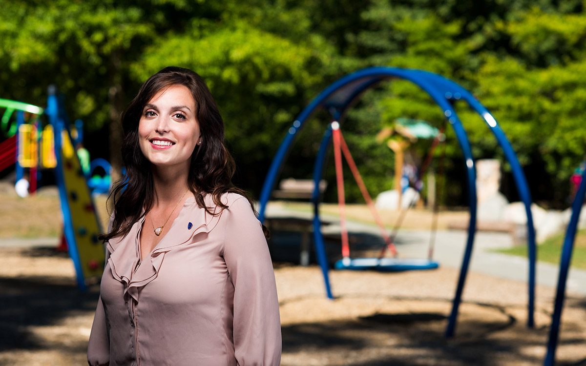 Jana Jesson manages a child sexual abuse intervention program. She credits her education at JIBC with giving her effective tools to help empower her clients as they rebuild their lives. 