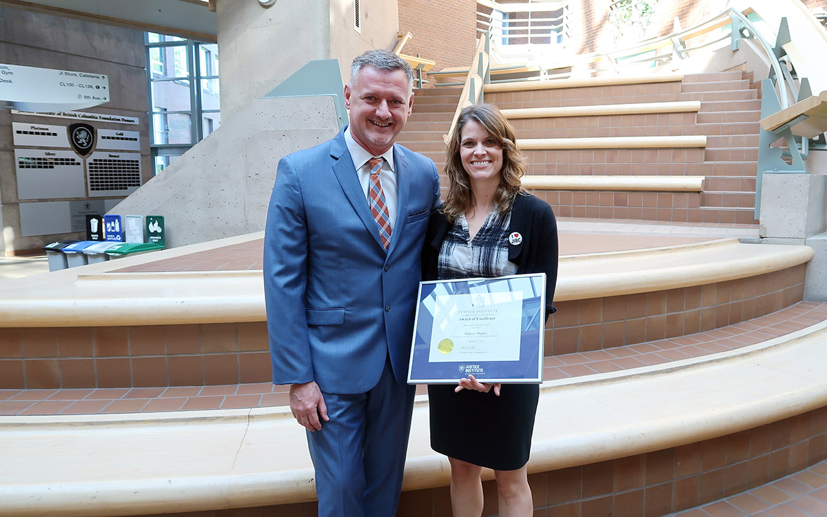 Melanie Meyer is the 2017 President's Award recipient.
