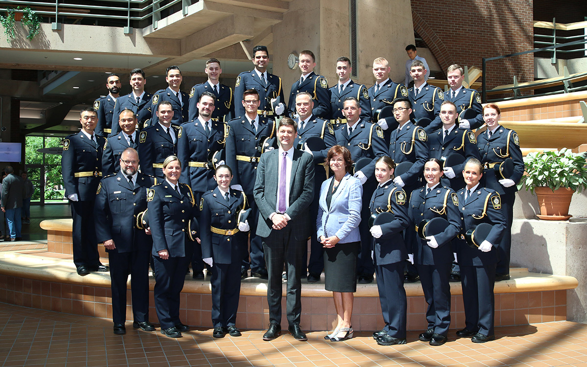 Twenty-four recruits have completed their intensive 14-week training program at the JIBC Sheriff Academy and are ready to serve in B.C.'s courthouses.