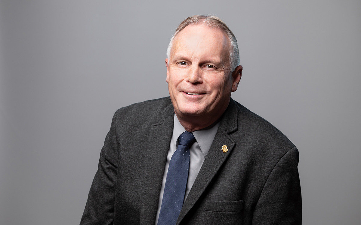 Township of Langley Fire Chief Dr. Stephen Gamble is the new Chair of the JIBC Board of Governors.