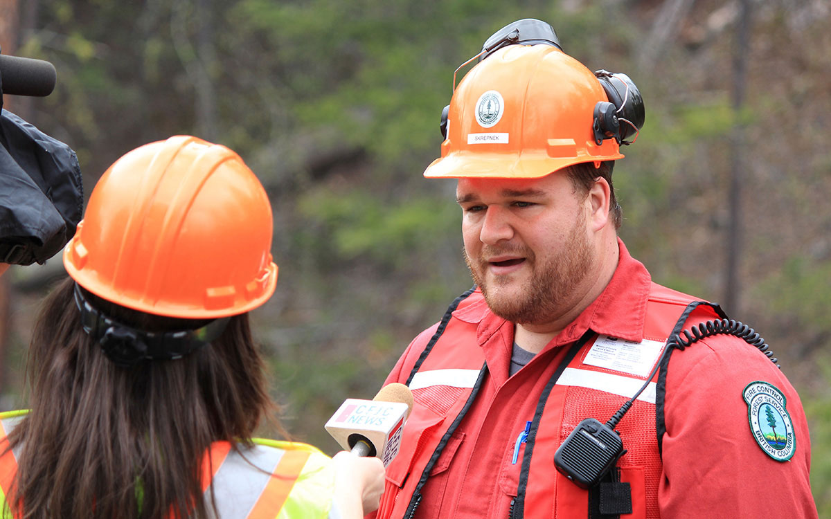 Kevin Skrepnek, the chief fire information officer for the BC Wildfire Service, recently completed a Certificate in Emergency Management at JIBC to get a better understanding of the industry for which he’s now a spokesperson.