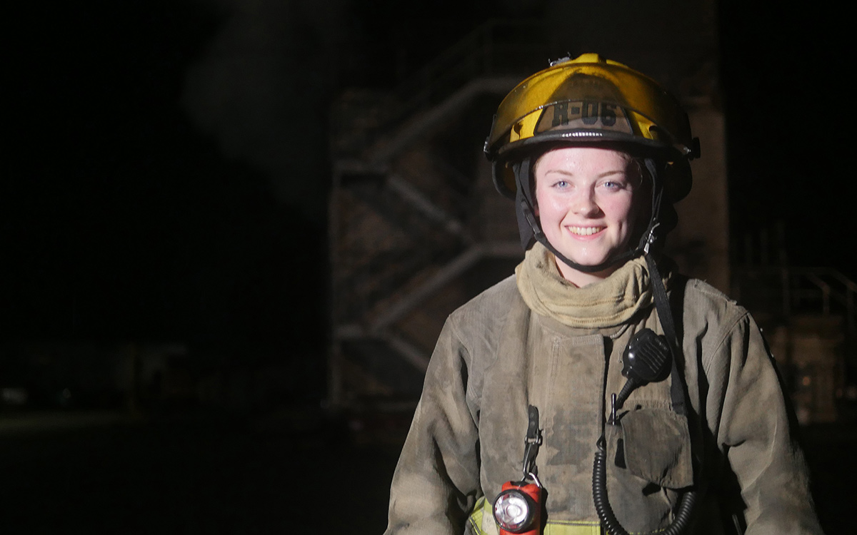 Chantal MacLeod didn’t hesitate to enrolJIBC’s Fire Fighting Technologies Certificate program allowed Chantal MacLeod to continue working full-time while pursuing her dream of a firefighting career. 