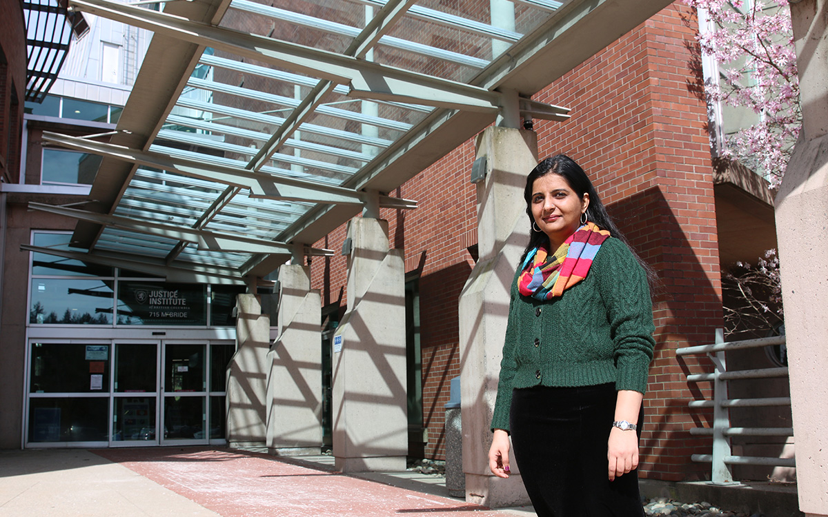When Sanna Meherally decided to broaden her opportunities by furthering her education, she chose JIBC and its Post-Baccalaureate Diploma in Disaster Management program.