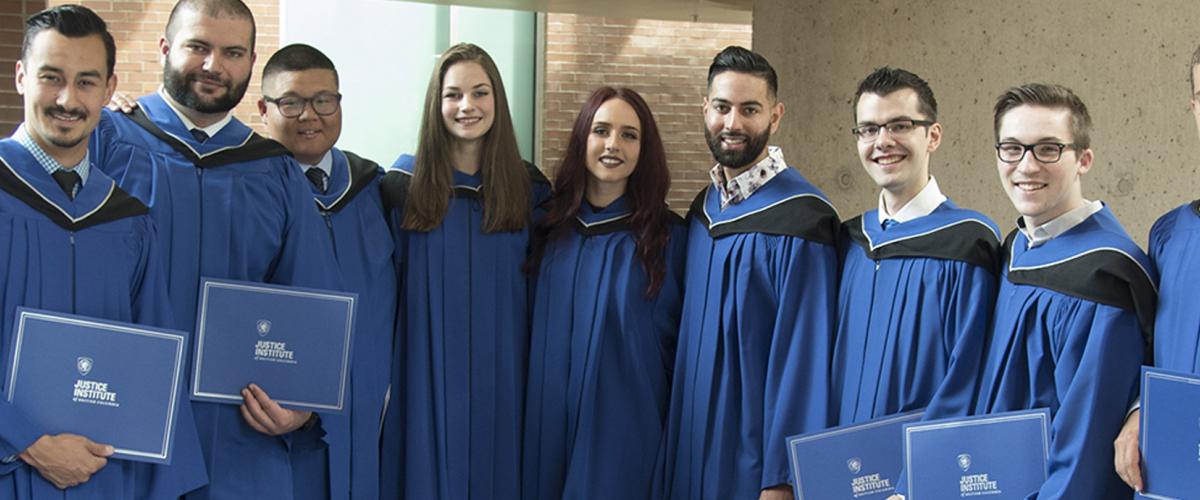 JIBC students at graduation