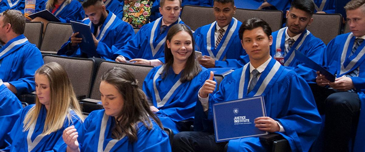 JIBC students at convocation