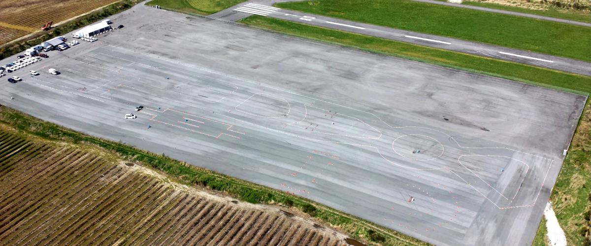 JIBC Driver Education Centre aerial photo