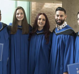 JIBC students at graduation