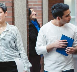 JIBC Students at New Westminster Campus