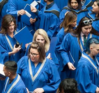 JIBC Students at Convocation