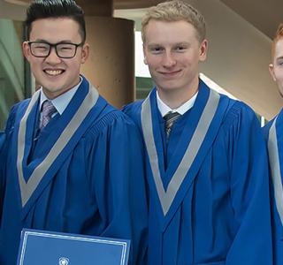 JIBC students at convocation