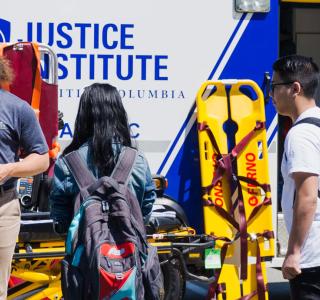 Paramedic Instructor at JIBC Open House
