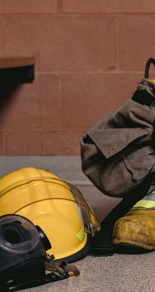 JIBC firefighter gear