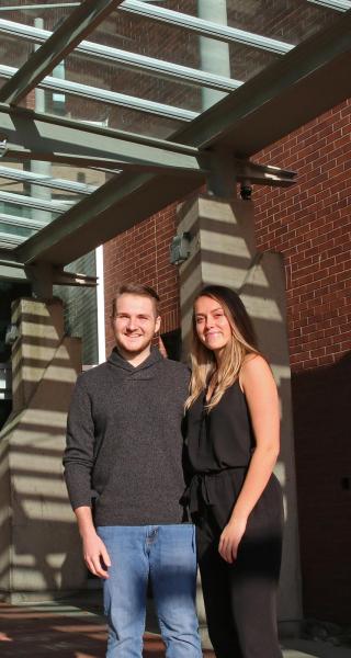 JIBC Bachelor of Law Enforcement Students Dayton DiSalvo and Emma Smith say they gained valuable life experience while on an exchange for a semester at the University of Portsmouth in the UK. 