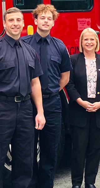 Minister Kang New Fire Truck