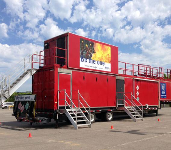 Mobile Live Fire Trailer