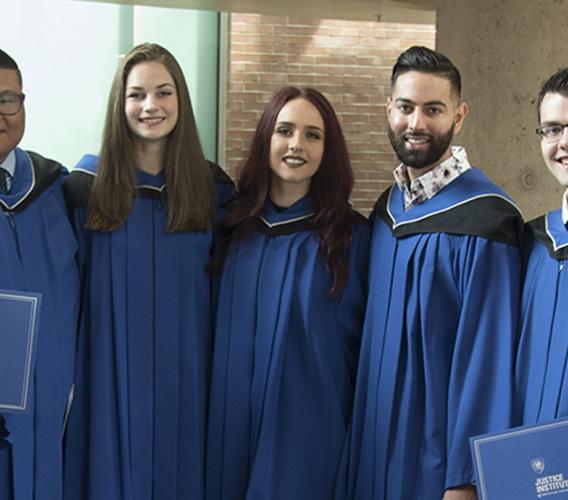 JIBC students at graduation