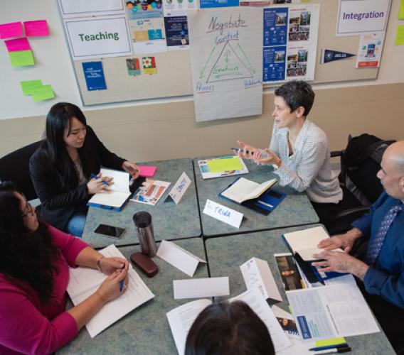 JIBC Students in class