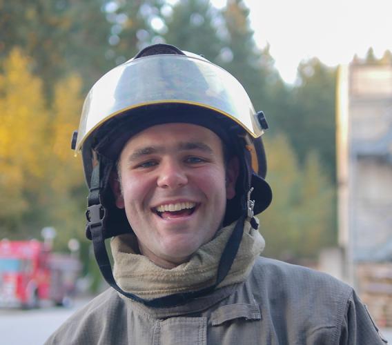 Thanks to JIBC’s part-time Fire Fighting Technologies Certificate program, Patrick Conley was able to pursue his dreams of a career in firefighting while continuing his full-time job as a carpenter.