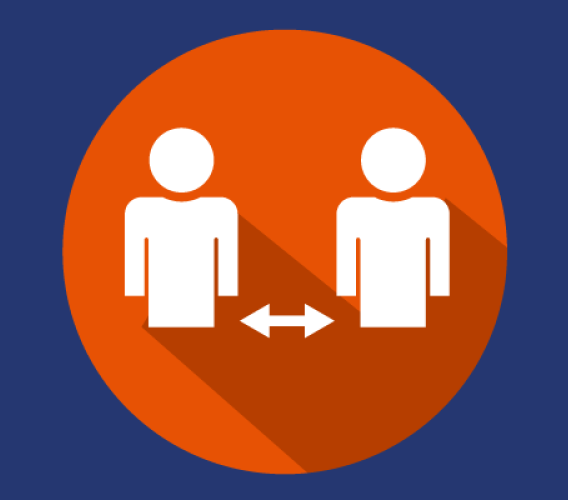 Maintain Distancing graphic