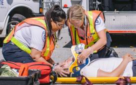 JIBC Paramedic students