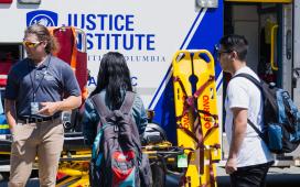 Paramedic Instructor at JIBC Open House