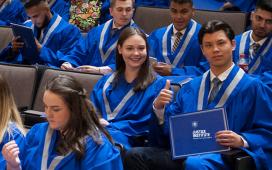 JIBC students at convocation