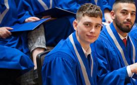 JIBC students at convocation