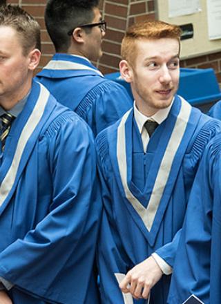JIBC students at convocation