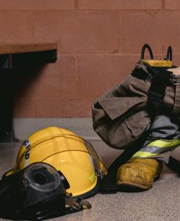 JIBC firefighter gear