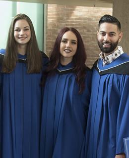 JIBC students at graduation