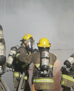 Thanks to a part-time firefighter training program at JIBC, Patrick Conley was able to pursue a career change while continuing his full-time job as a carpenter.