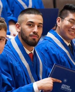 JIBC students graduating