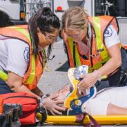 JIBC Paramedic students