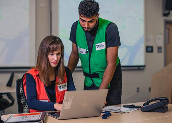 JIBC emergency management students