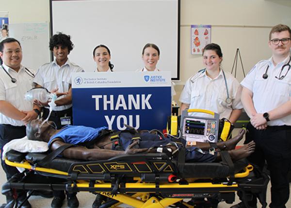 Thank you from Paramedic Academy Students 